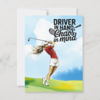 Citations drôles de golf pour la carte de vœux d'u