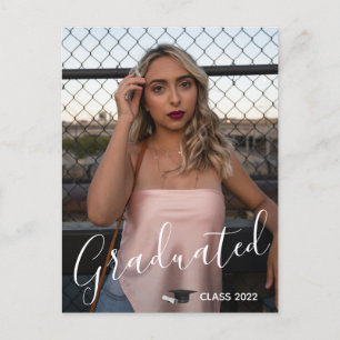 Postale Classe de Carte photo diplômé de 2022