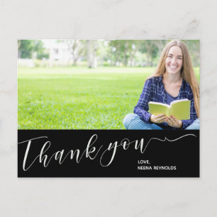 Postale Classe de Merci de graduation photo 2025 Carte pos