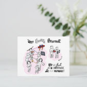 Postale Coaching à la carte "Différence et performance" (Debout devant)