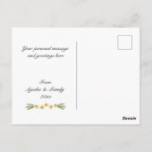 Postale Collage photo Carte de voeux de l'Aïd pour soeur (Dos)