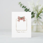 Postale Collection Prestige : Carte de Noël Prépa de Luxe  (Debout devant)
