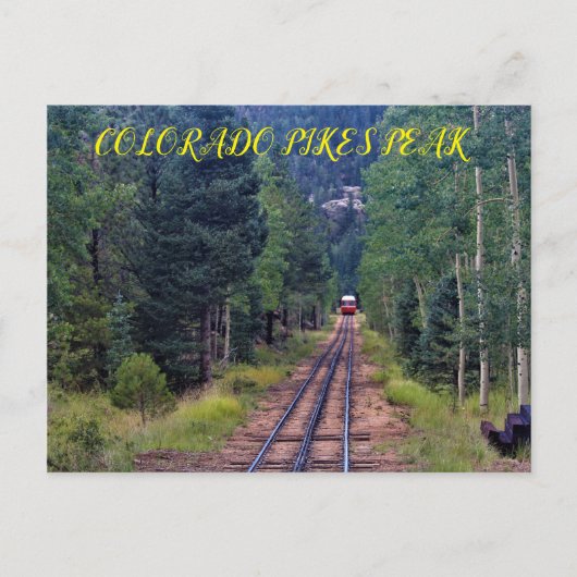 Postale Colorado Pikes Peak POST CARTE (Devant)