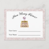 Postale Combien de Baisers Répondre Carte thème Voyage (Devant)