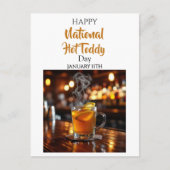 Postale Comment faire une carte de recette de Hot Toddy (Devant)
