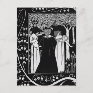 Postale Comment Sir Launcelot fut connu par la carte posta