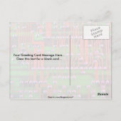 Postale Conception de carte de circuit (Dos)