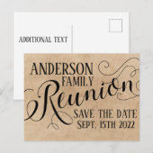 Postale Conception de la carte (Devant / Derrière)