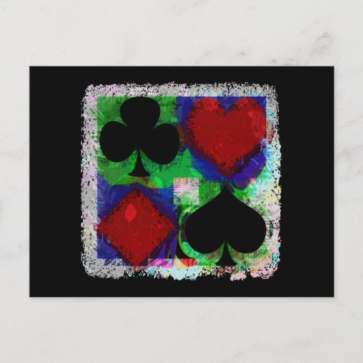 POSTALE CONCEPTION DE LA CARTE DE JEU (Devant)