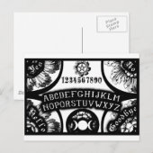 Postale Conception d'une carte occulte de présentation mag (Devant / Derrière)