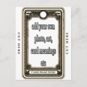 Postale Concevez Votre Propre Carte de Tarot (Devant)