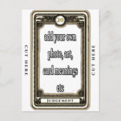 Postale Concevoir la carte de tarot du Jugement (Devant)
