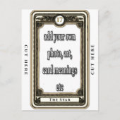Postale Concevoir La Carte Star Tarot (Devant)
