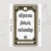 Postale Concevoir La Carte Tarot Chariot (Devant)