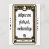 Postale Concevoir La Carte Tarot Temperance (Devant)