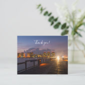 Postale Conduire sur la jetée de Navarre Beach, Carte de r (Debout devant)