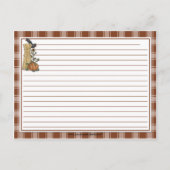 Postale Corneilles Corneille Citrouille Carte de recettes  (Dos)