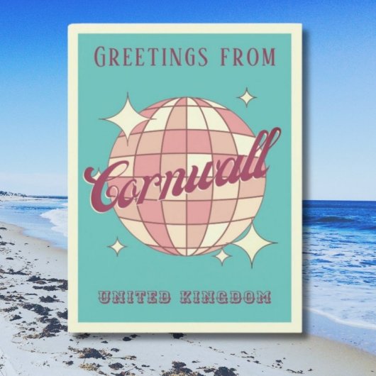 Postale Cornwall Royaume-Uni Angleterre vacances Carte pos