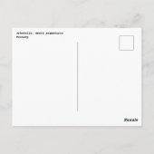 Postale Coucher de soleil magnifique à Orbetello, carte po (Dos)