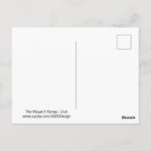 Postale Coucher de soleil sur la gamme Wasatch - Carte pos (Dos)