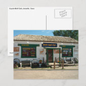 Postale Coyote Bluff Cafe à Amarillo, Texas | Carte postal (Devant / Derrière)