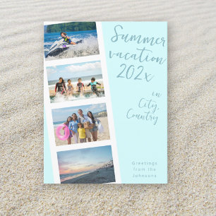 Postale Créer votre propre photo de vacances d'été Carte p