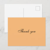 Postale Créez votre  carte de remerciements double (Devant / Derrière)