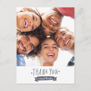 Postale Créez votre propre carte de remerciement