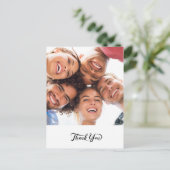 Postale Créez votre propre carte de remerciements (Debout devant)