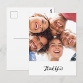 Postale Créez votre propre carte de remerciements (Devant / Derrière)