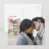 Postale Créez votre propre Carte photo de Saint-Valentin p (Devant / Derrière)