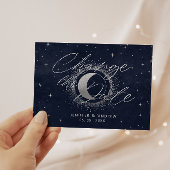 Postale Crescent Céleste Lune Modifier La Date Carte Posta