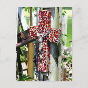 Postale Croix-Rouge chrétienne Bénédiction de Jésus Carte