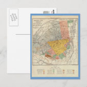 Postale Croquis de sondage Adirondack - Carte Verplanck Co (Devant / Derrière)