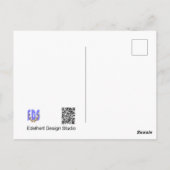 Postale Cute écureuil en arbre avec do-it-yourself carte p (Dos)