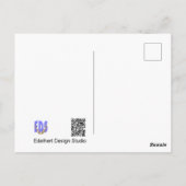 Postale Cute Starling avec Youngling do-it-yourself carte  (Dos)