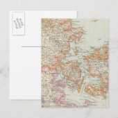 Postale Danemark - Carte - Danemark (Devant / Derrière)