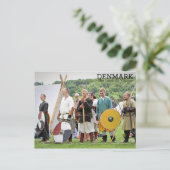 Postale Danemark, le pays des Vikings Carte postale! (Debout devant)