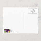 Postale Dans une carte de remerciement Iris (Dos)