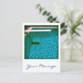 Postale David's Pool 09iso Custom 3d Computer Art carte po (Debout devant)