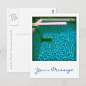 Postale David's Pool 09iso Custom 3d Computer Art carte po (Devant / Derrière)