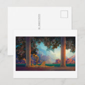 Postale DAYBREAK Maxfield Parrish 1922 ... 2022 Carte post (Devant / Derrière)