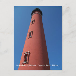 Postale Daytona Beach Florida Lighthouse Photo carte posta