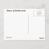 Postale Death Do Ces Repas Savoureux Vous enchantent carte (Dos)