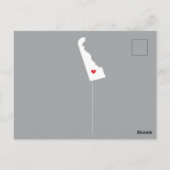Postale Déplacer la carte de poste DELAWARE Faire-part (Dos)