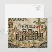 Postale Détail d'une carte de Jericho (Devant / Derrière)