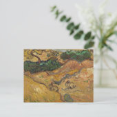 Postale Deux lapins dans le champ Vincent van Gogh Carte p (Debout devant)