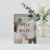 Postale deux photos transparentes Enregistrer la carte Dat (Debout devant)