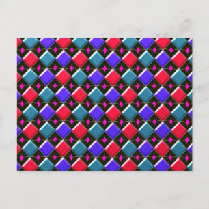 Postale Diamants brillants Créez votre propre carte postal