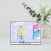 Postale Dimwitz Comics "If You are from Boston" Carte post (Debout devant)